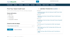 Desktop Screenshot of cardbenefit.com