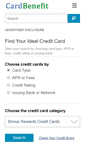 Mobile Screenshot of cardbenefit.com